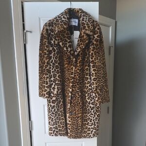 Stand Studio Leopard Print Coat